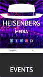 Mobile Screenshot of heisenbergmedia.com